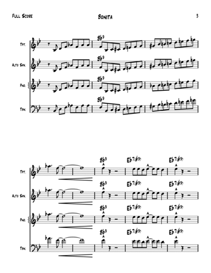 Bonita - Lead Sheet image number null