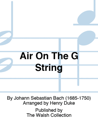 Book cover for Air On The G String