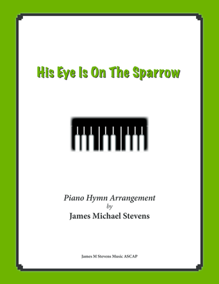 Book cover for His Eye Is On The Sparrow