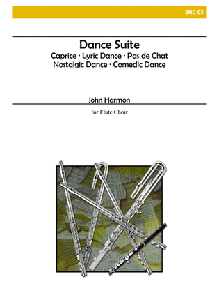 Book cover for Dance Suite for Flute Choir