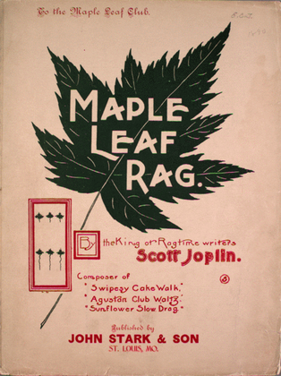 Book cover for Maple Leaf Rag