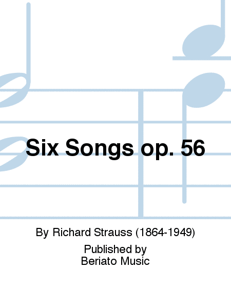 Sechs Lieder Op. 56 Nr. 6