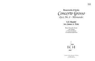 Concerto Grosso, Op. 6, No. 8 - Allemande