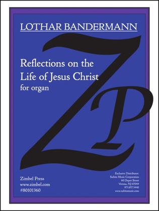 Book cover for Reflections on the Life of Jesus Christ