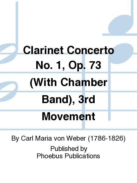 Clarinet Concerto No. 1, Op. 73 (With Chamber Band), 3rd Movement