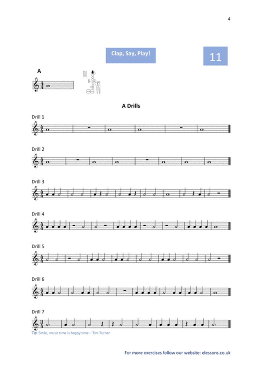 Clarinet Tutor Boox - Level 3 (Debut)