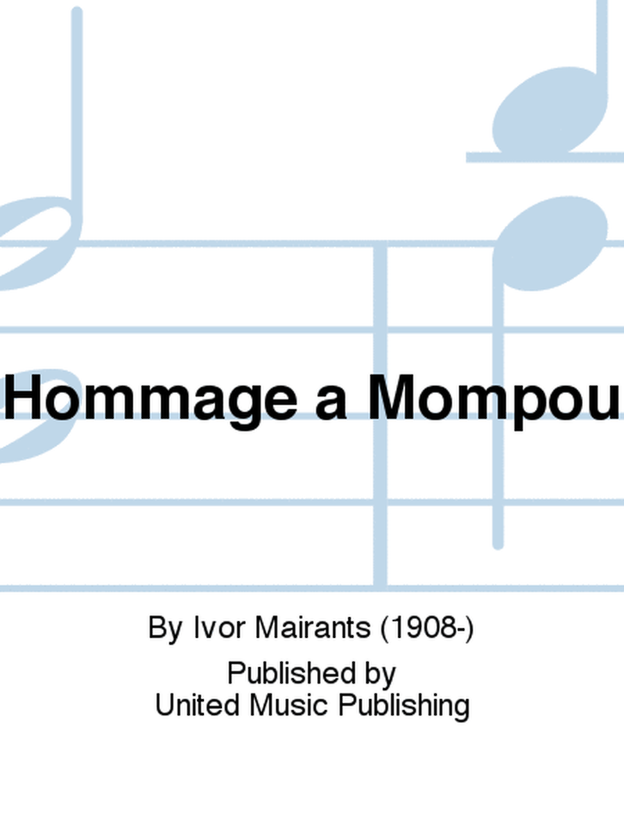 Hommage a Mompou