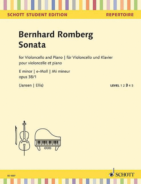 Sonata in E Minor, Op. 38, No. 1