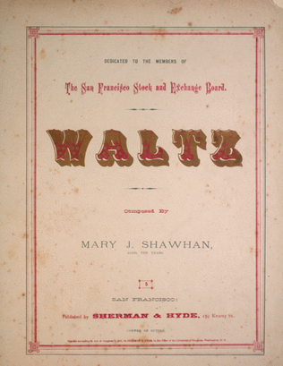 Book cover for Waltz