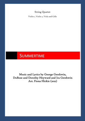 Book cover for Summertime