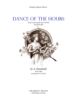Book cover for Dance of the Hours (La Gioconda) for guitar duo