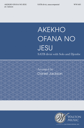 Book cover for Akekho Ofana No Jesu
