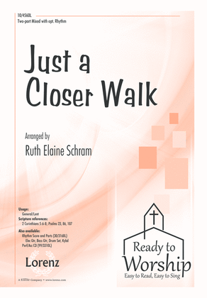 Book cover for Just a Closer Walk