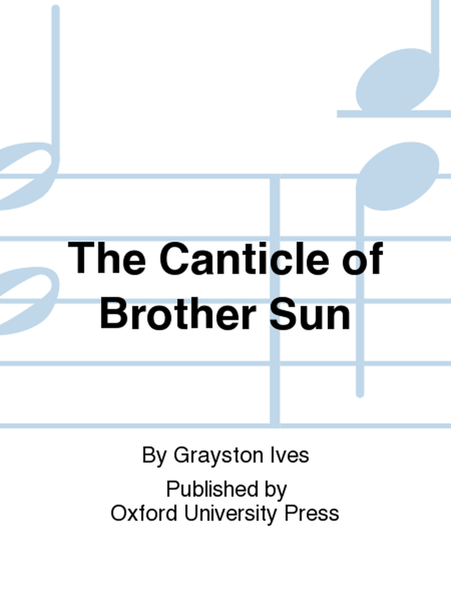 The Canticle of Brother Sun