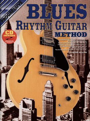 Book cover for Progressive Blues Rhythm Guitar Method (Book/CD)