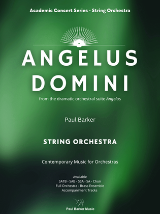 Book cover for Angelus Domini (String Orchestra)