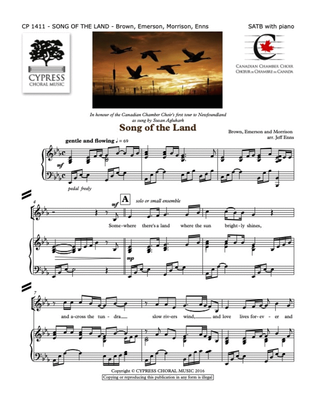 Book cover for Song of the Land