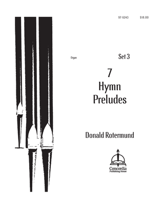 Book cover for Seven Hymn Preludes, Set 3