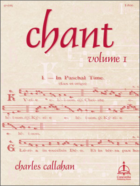 Chant, Volume I