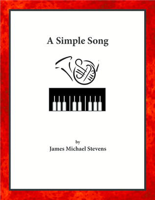 A Simple Song - French Horn & Piano