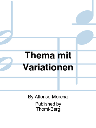 Book cover for Thema mit Variationen
