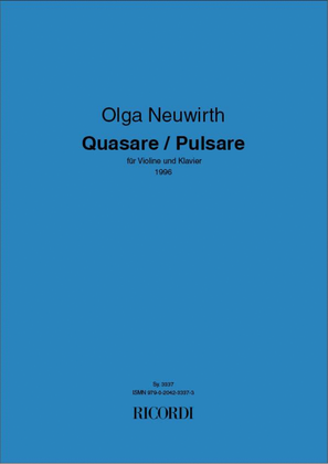 Book cover for Quasare - Pulsare
