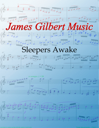 Book cover for Sleepers, Awake (WACHET AUF)