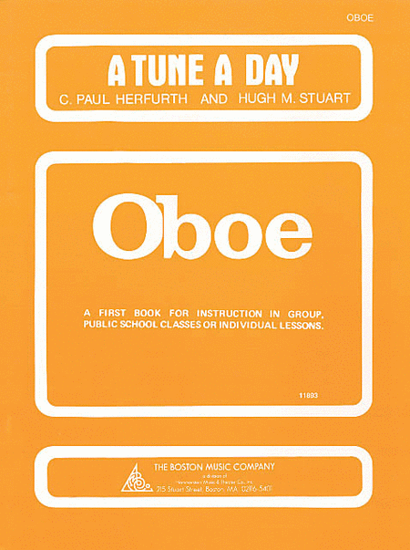 A Tune A Day, Oboe