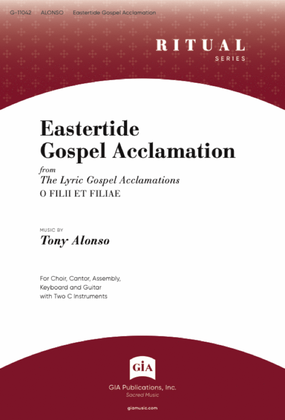 Book cover for Eastertide Gospel Acclamation