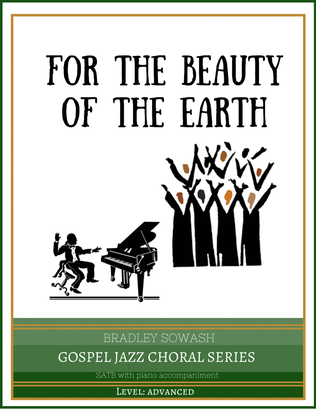 Book cover for For the Beauty of the Earth (SATB, piano)