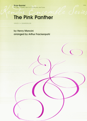 Book cover for Pink Panther, The