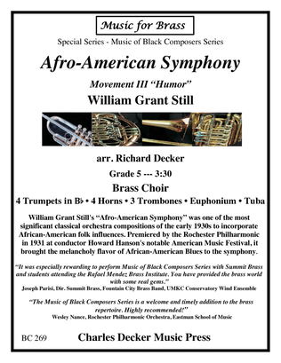 Book cover for Afro-american Symphony