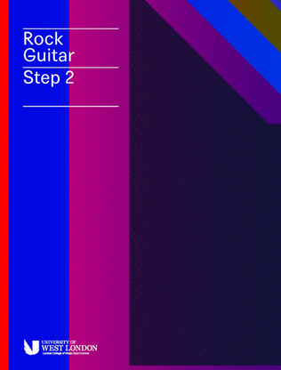 Book cover for LCM Rock Guitar Handbook 2019 - Step 2