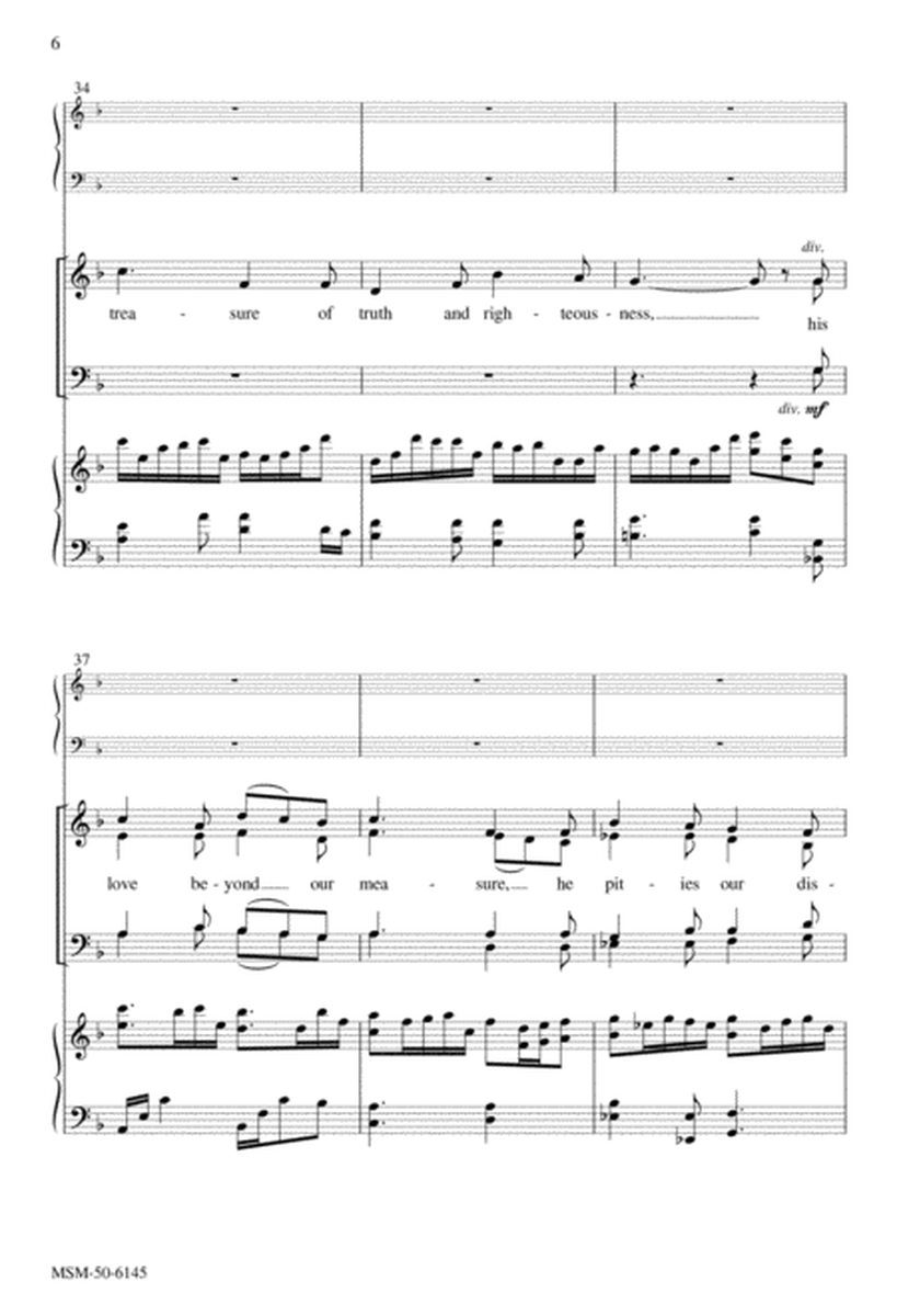 Bless His Holy Name (Downloadable Choral Score)