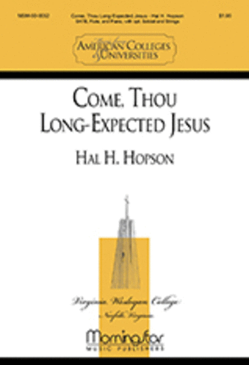 Come, Thou Long-Expected Jesus (Choral Score) image number null