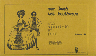 Book cover for Van Bach Tot Beethoven 3