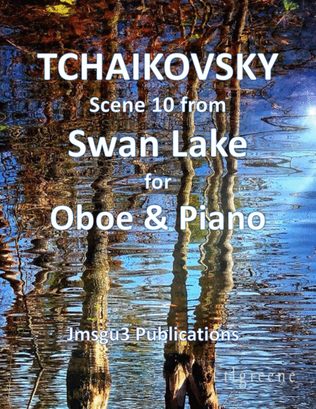 Book cover for Tchaikovsky: Scene 10 from Swan Lake for Oboe & Piano
