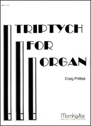 Book cover for Triptych for Organ