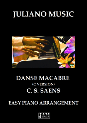 Book cover for THEME FROM DANSE MACABRE (EASY PIANO - C VERSION) - C. S. SAENS