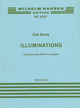 Erik Norby: Illuminations- Capriccio For Flute And Orchestra (Score)