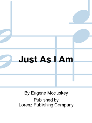 Book cover for Just As I Am