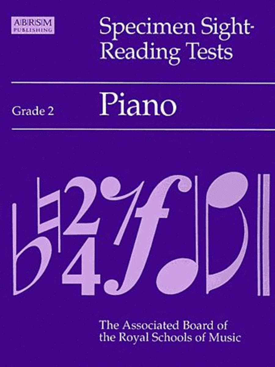 Specimen Sight-Reading Tests, Grade 2, Piano