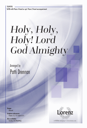 Book cover for Holy, Holy, Holy! Lord God Almighty