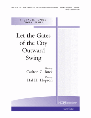 Book cover for Let the Gates of the City Outward Swing