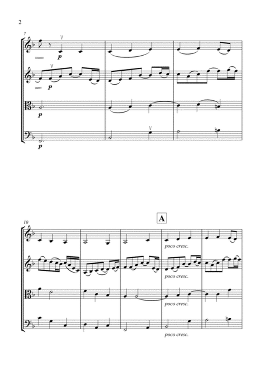 Faure: Agnus Dei from Requiem Opus 48 for String Quartet - Score and Parts