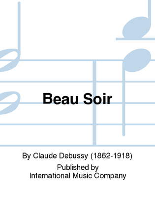 Book cover for Beau Soir