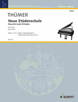 Book cover for Neue Etudenschule fur Klavier