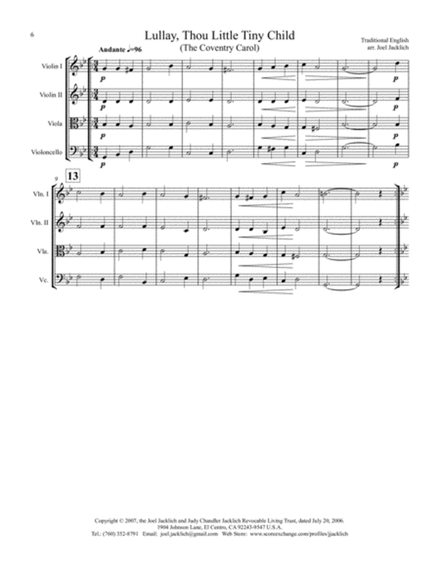 The Big Book of Christmas Carols for String Quartet, Vol. II image number null