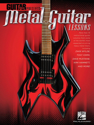 Book cover for Guitar World Presents Metal Guitar Lessons