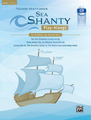 Book cover for Sea Shanty Play-Alongs for Trombone, opt. Baritone B.C.